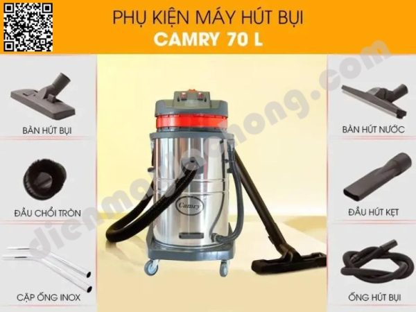 Máy được trang bị đầy đủ bộ phụ kiện chính hãng