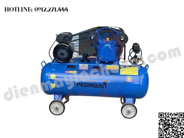 Máy nén khí Pegasus 70 L được sử dụng nhiều trong tiệm rửa xe chuyên nghiệp