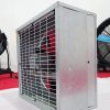 Với thiết kế vuông quạt có thể dễ dàng lắp đặt được trong những không gian hạn chế mà nhìn vẫn gọn gàng