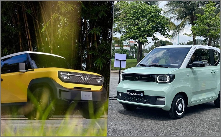 Xu hướng xe điện 2024: Vinfast VF3 vs Wuling Hongguang Mini EV